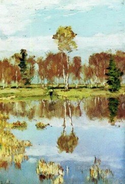 Isaac Ilich Levitan Painting - otoño de 1895 Isaac Levitan